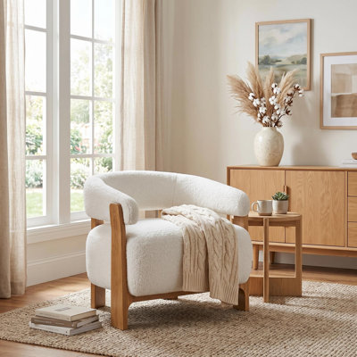 Fauteuil demi-tonneau Garrison