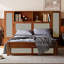 Lit plateforme simple en bois-37169817