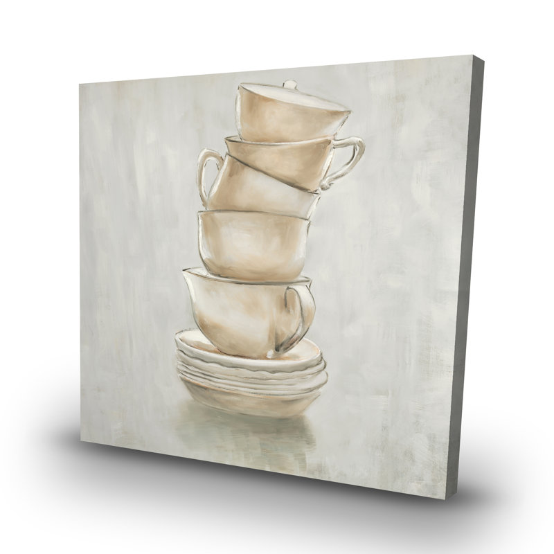 Coffee mugs - 32"x32" art on canvas