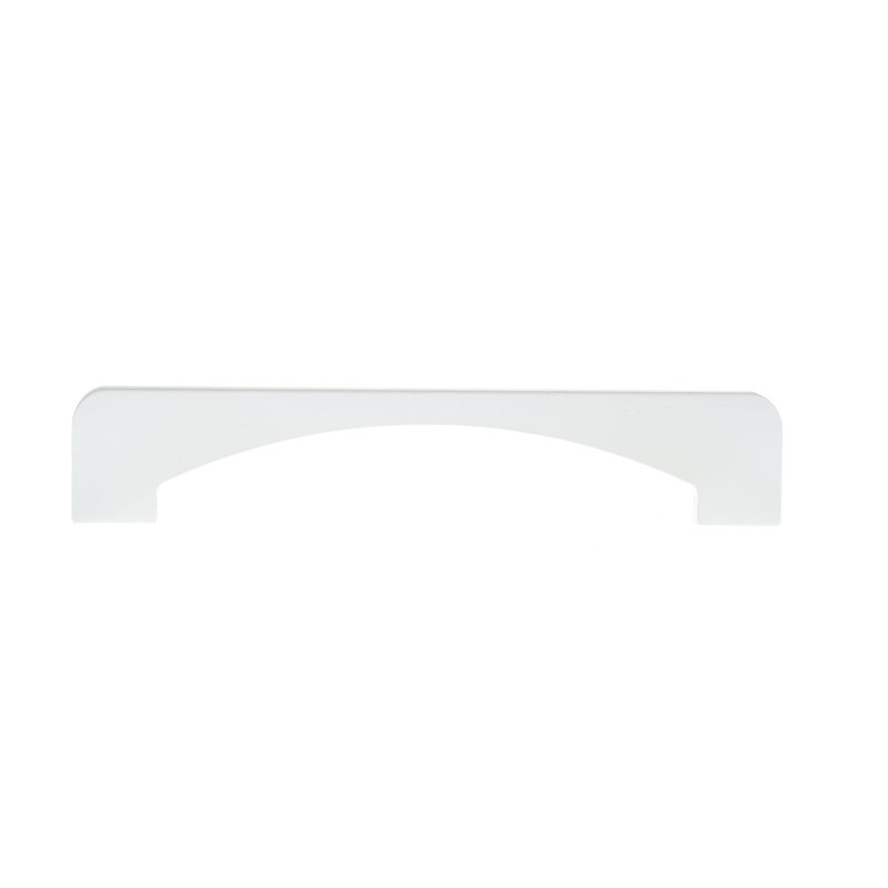 Poignée barre 6 5/16 po Contemporary, Blanc