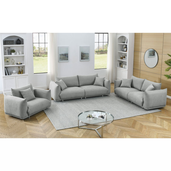 Latitude Run® Heiki 3 - Piece Living Room Set - Wayfair Canada