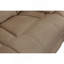 Causeuse inclinable en tissu de microfibre Global United