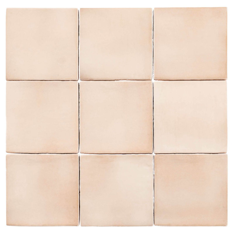 Fion 4-in. Mediterranean-Inspired Glossy Ceramic Wall Tile, Arezzo