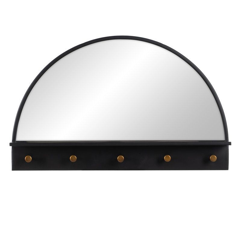 Alayne Metal Flat Wall Mirror