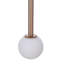 Luminaire suspendu unique à 1 lumière Poulos-1273004050