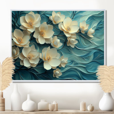 Imir Garden of Magnolias On Agate River I - Magnolias, art mural