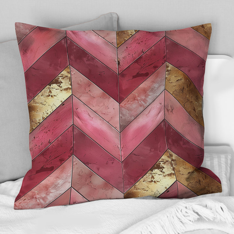 No Pattern - Midcentury Throw Pillow