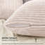 Striped Square Euro Pillow Cover-1022081014