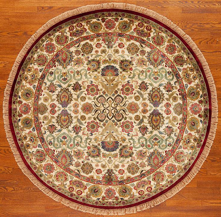 Golden Age Hand Knotted Wool Area Rug, Rectangle  12' x 17'