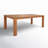 Azul 6 - Person Acacia Wood Patio Dining Set with Rectangular Table