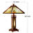 Lampe de table Union Tiffany 26 po Union Rustic