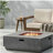 Square Iron Fire Pit - 50,000 Btu-1557071729