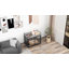 Wood Pet Furniture Style Crate with 2 Doors