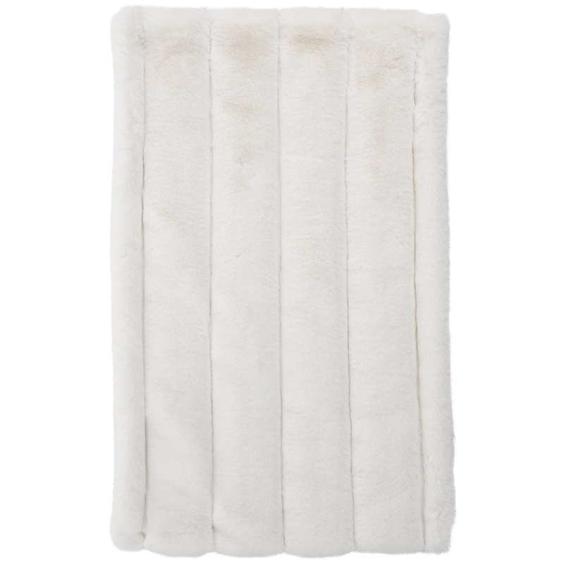 Faux Fur Posh Throw