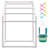 Towel Rack, 5 Bars Outdoor PVC Towel Holder, Freestanding Pool Towel Hanger Stand with Clips, Bag & Hook, Outdoor Indoor Quilt Drying Rack Organizer, Bathroom, Spa, White, Ideal for Poolside