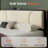 Upholstered Platform Bed with 2 Storage Drawers, Modern Bed Frame with Charging Station, Storage Bed with Velvet Tufted Headboard, No Spring Boxing Needed-1819748596