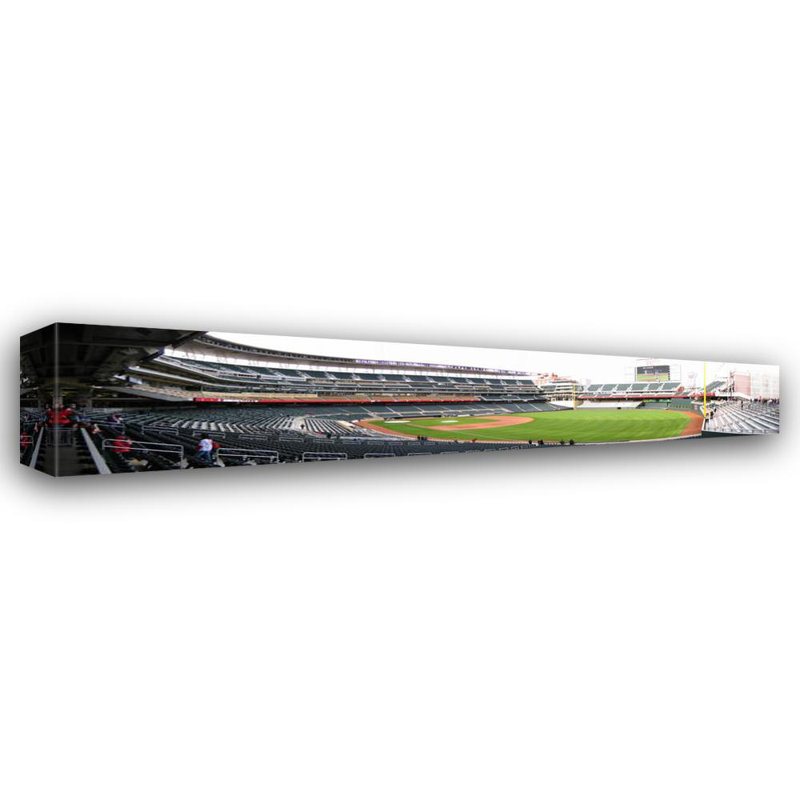Target Field, 4" H x 18" W