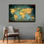 «World Map Grunge World Map», reproduction sur toile-92520428