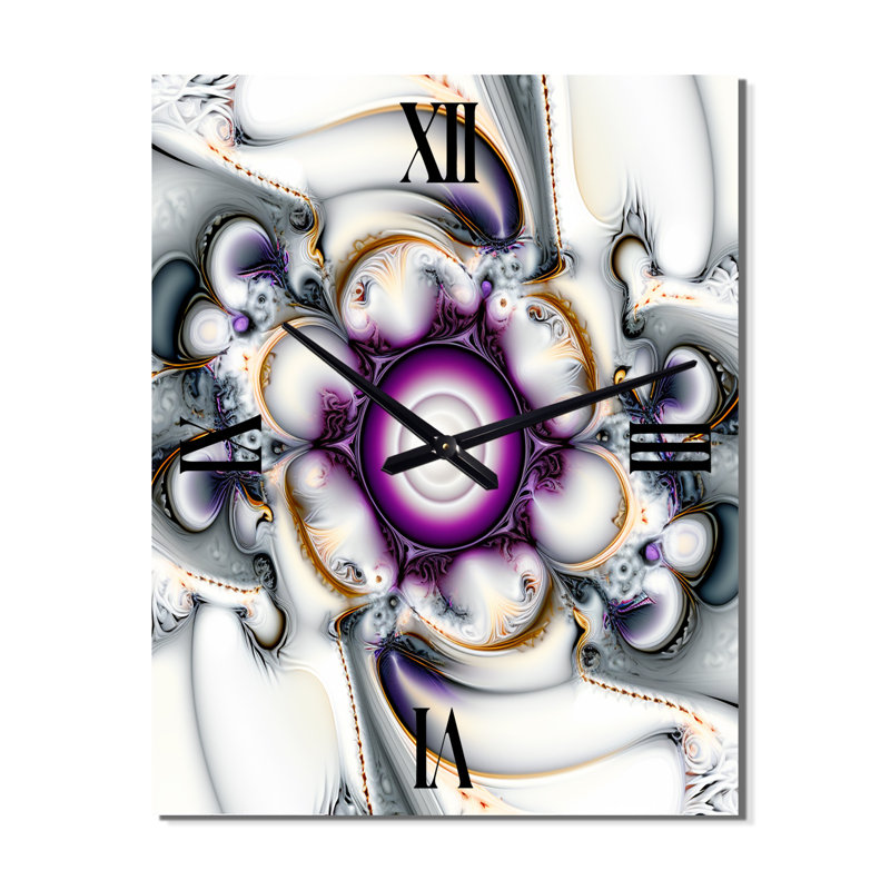 Horloge murale Fractal Journey - Fractals, H 32 po x l 24 po x P 1 po