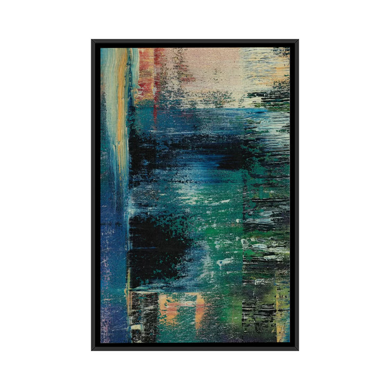 «Alive One» par Spencer Rogers - reproduction d'art sur toile tendue, H 26 po x l 18 po x P 1,5 po, Toile avec cadre noir