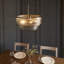 Anesty 5lt Pendant light finished in Ant. Brass