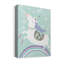 Rainbow Unicorn - impression sur toile tendue-1357735848