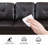 2 - Piece Faux Leather Sectional-843204878-843204876
