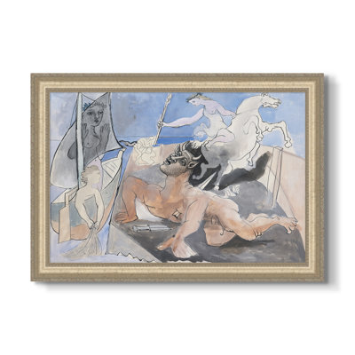 Composition with Minotaur, 1936 - Pablo Picasso - Toile encadrée sur mesure