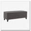 Banc de rangement en lin capitonné-715708958
