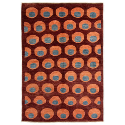 Winscombe Burgundy Rug 4'10" x 7'0"