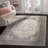 Aurelle Oriental Cream/Gray Area Rug-382822416