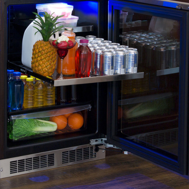 Marvel Appliances 23.88'' W Convertible Mini Fridge