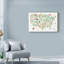 Art sur toile Guarani «Illustrated USA»-33419050
