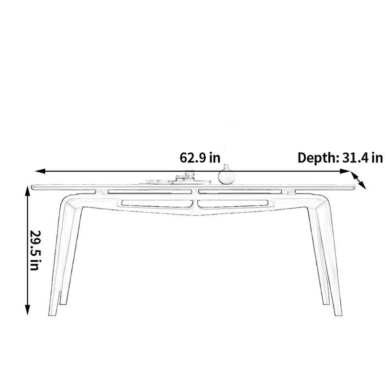 Shunta, 29.5"H x 62.9"L x 31.4"W