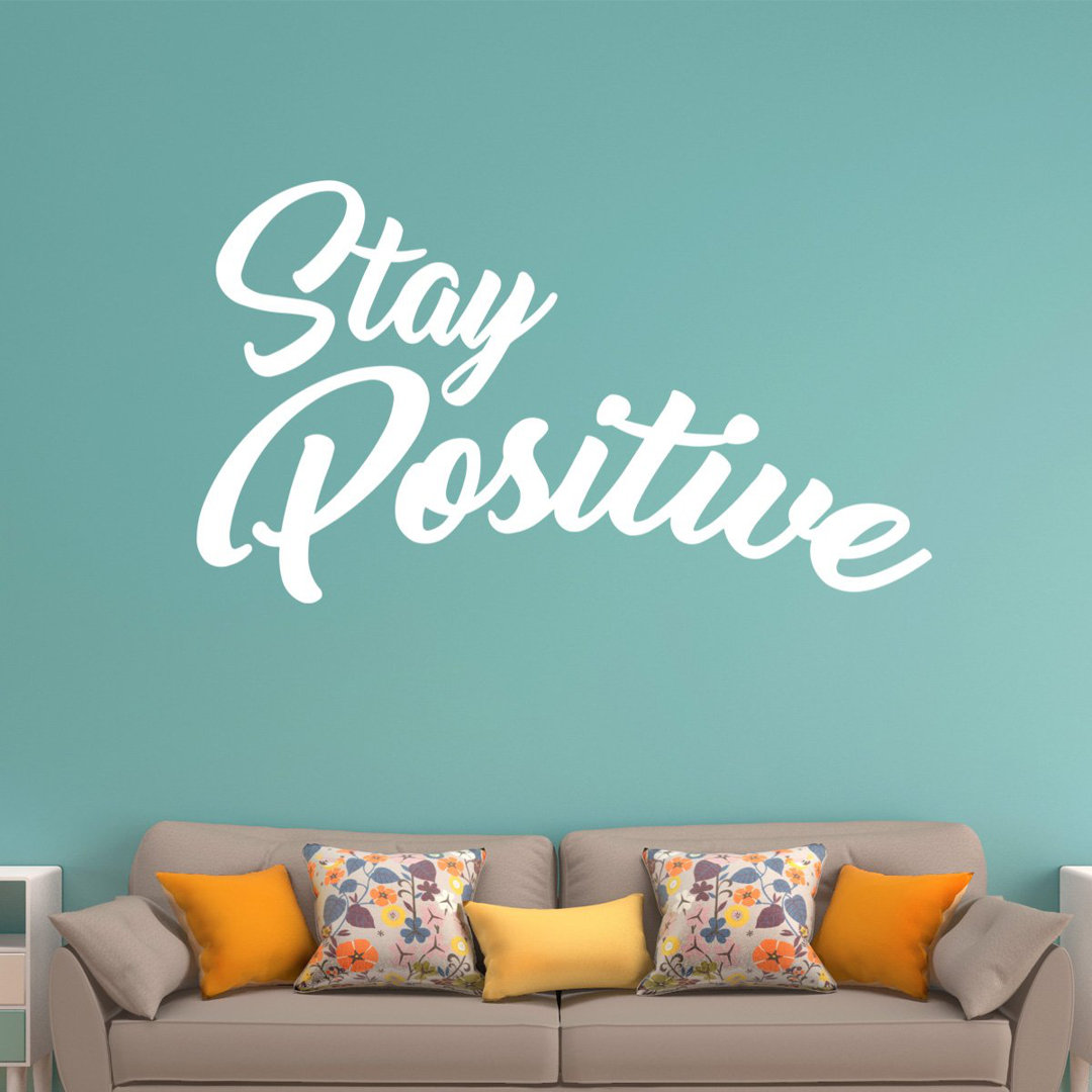 Text & Numbers Wall Decal Winston Porter 