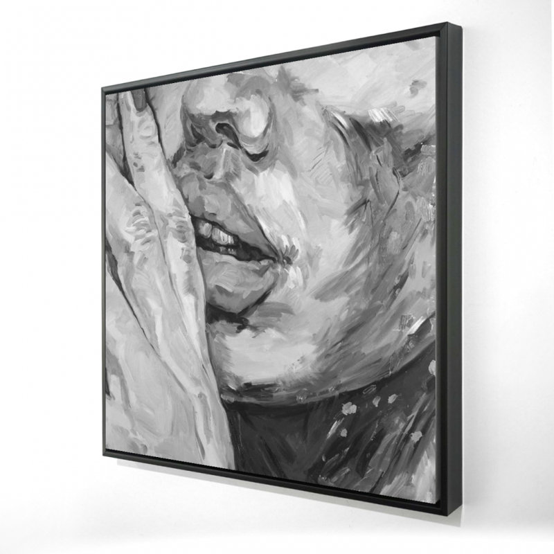 " Luscious Lips ", 36" H x 36" W