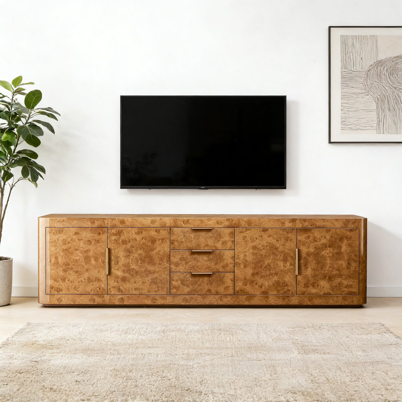 Meuble télé avec rangement de style américain