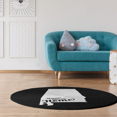 Tapis en polyester mobile doux pour la maison