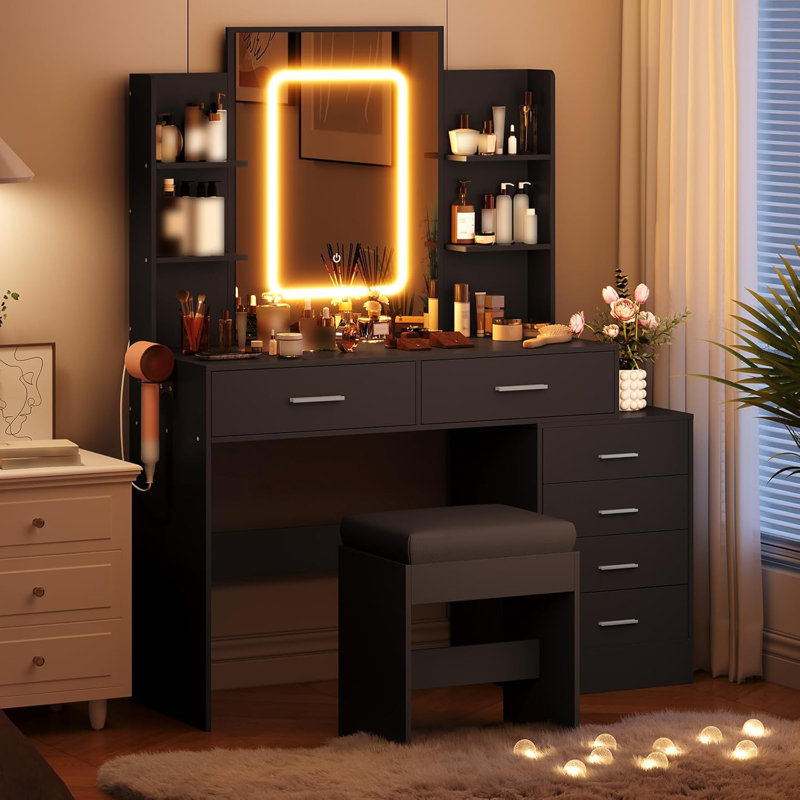 Dressing Table with Mirror