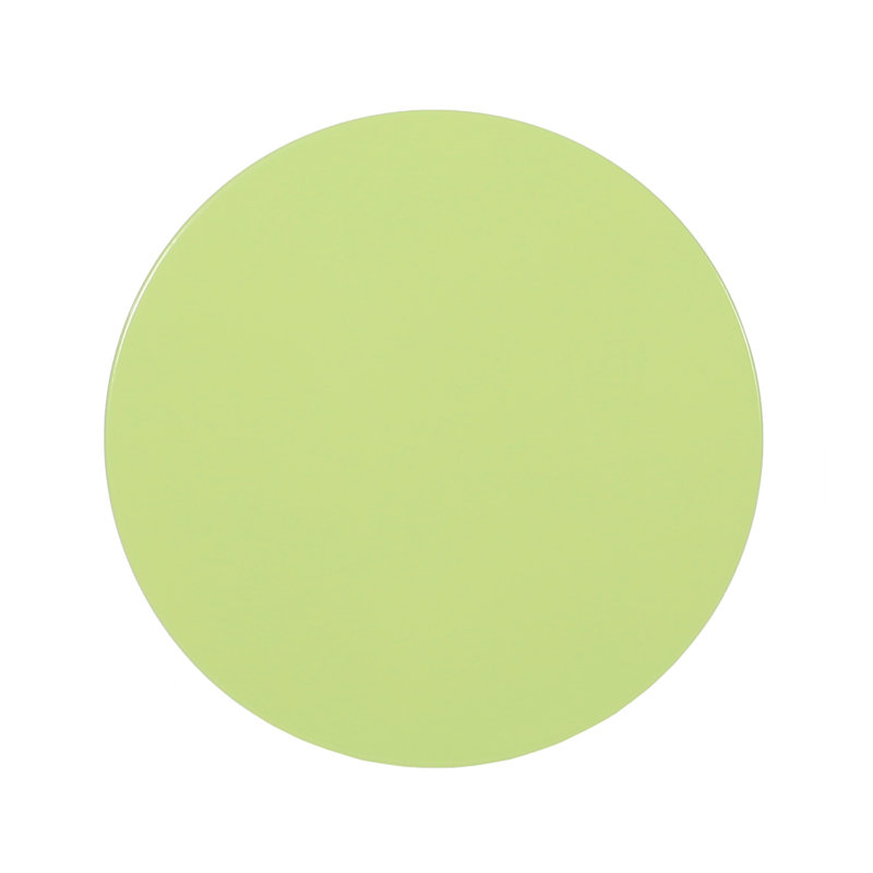 Grande table de bout d'extérieur en métal, Vert