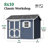 Classic Workshop Outdoor Wood Storage Shed-1000633573-999968850