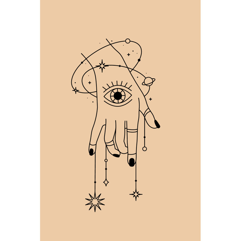 Mystical II 1 Piece Wrapped Canvas Wall Art, 46cm H x 30cm W