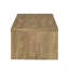 Table basse rectangulaire en bois d'ingénierie, manguier