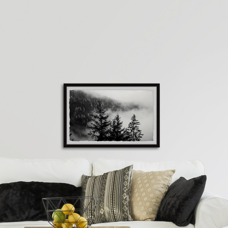 Cold Frosty Morning - Single Picture Frame Print, 38cm H x 45cm W x 3.81cm D