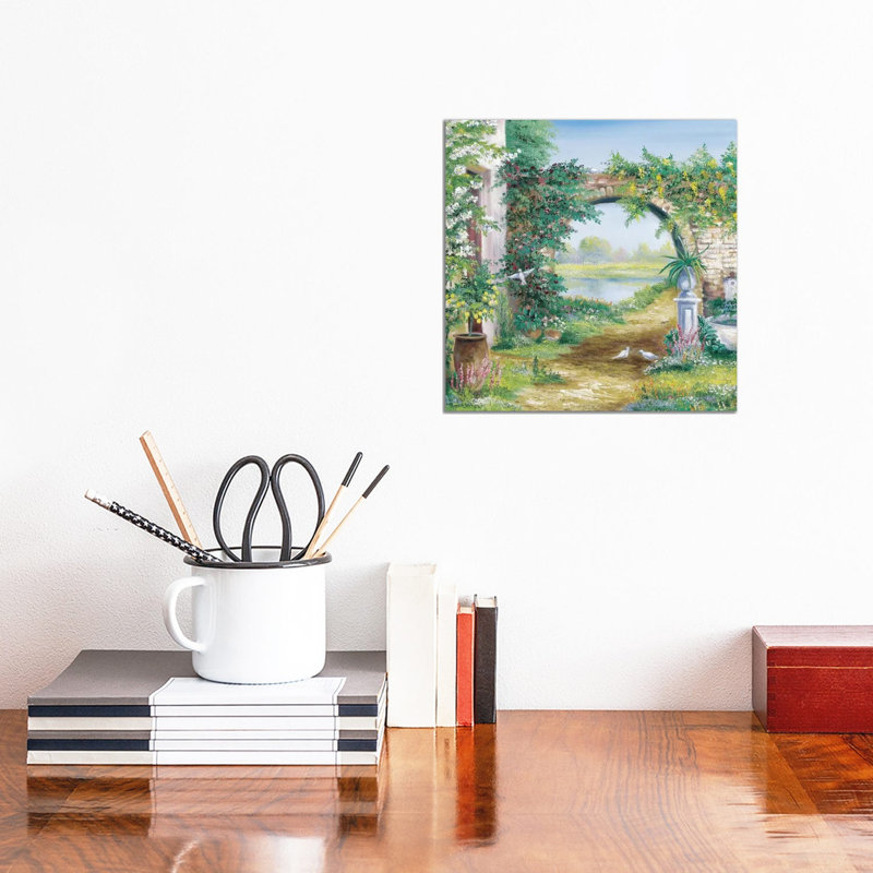 Let The Garden Go by Rian Withaar - Wrapped Canvas Print, 30.48 cm H x 30.48 cm W