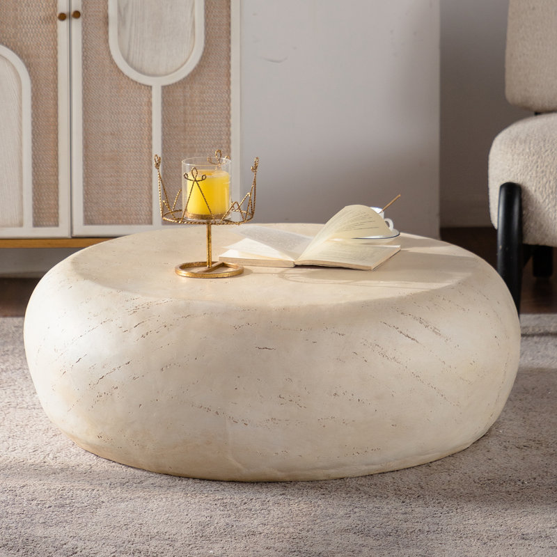Table basse Mid-Century ronde, tables basses pré-modernes