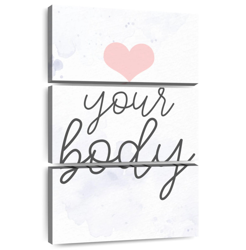 Tergel Love Your Body, 38" H x 24" W