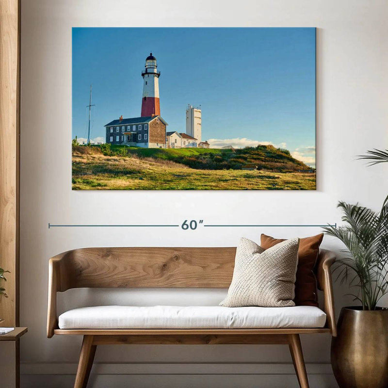 Phare Lilie Montauk, H 34 po x l 51 po