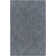Tapis gris en laine tissé à la main à motif géométrique