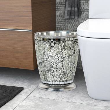 CONTAINERS FOR BATHROOM ESSENTIALS (WASHROOM GLASS JAR FOR STORAGE) 